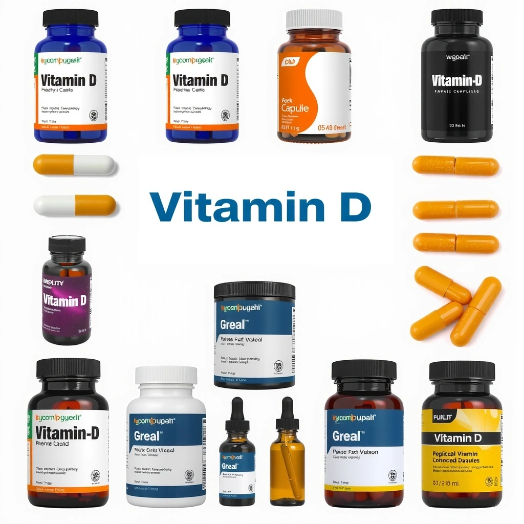 Suplementy witaminy D w kapsułkach
