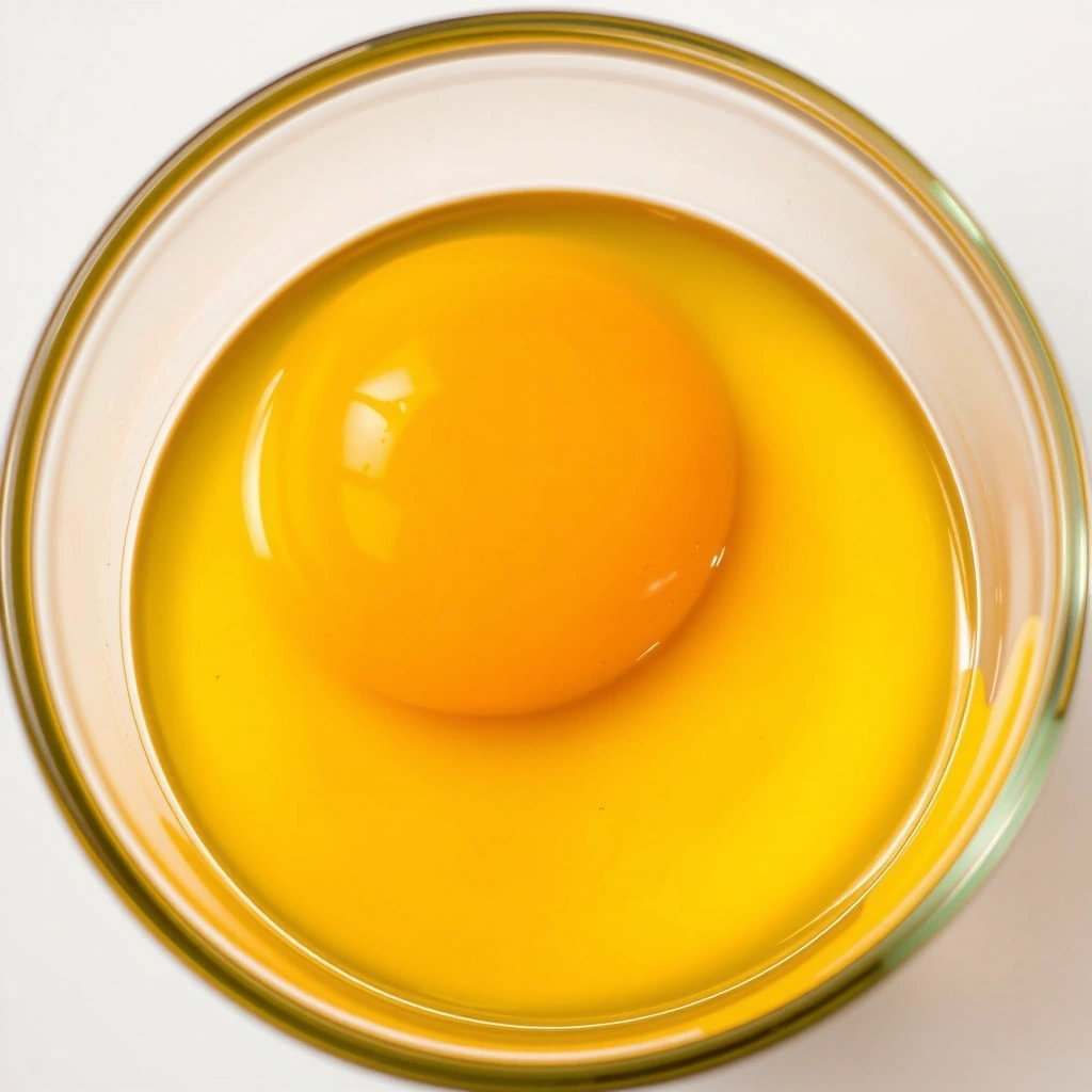 Żółtka jajek w miseczce